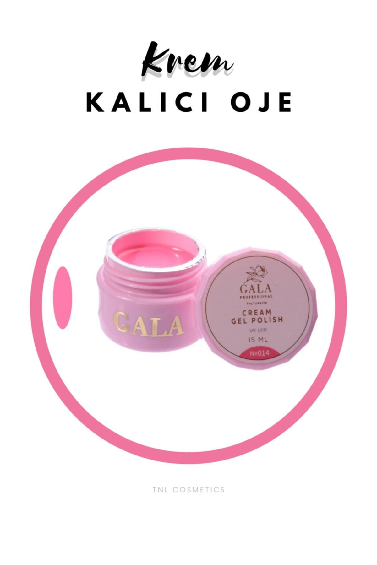 KREM KALICI OJE - 14 pembe