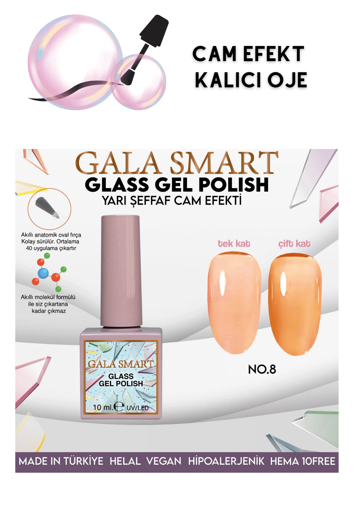 CAM EFEKT GLASS KALICI OJE - 08