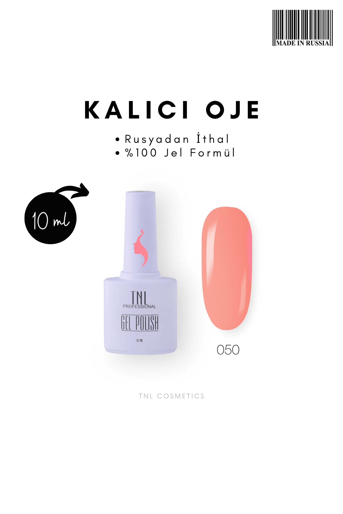 TNL Kalıcı Oje 10 ML - 050
