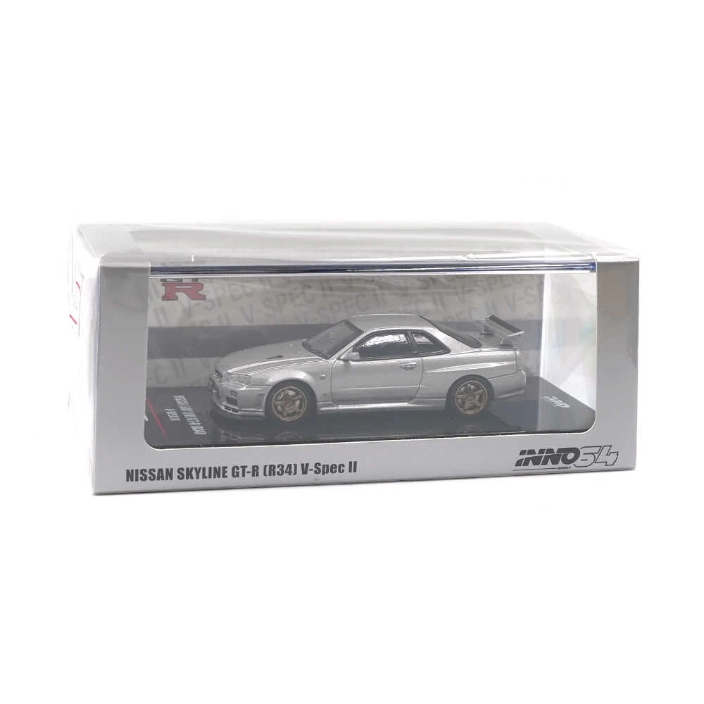 Inno Nissan Skyline GT-R (R34) V-SPEC II Silver