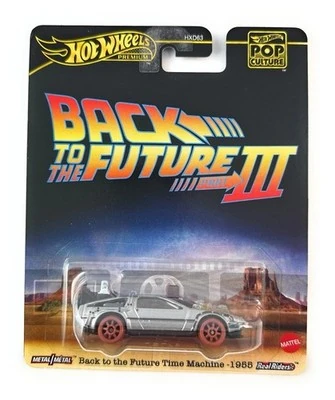 Hot Wheels Premium Back To The Future Time Machine 1955
