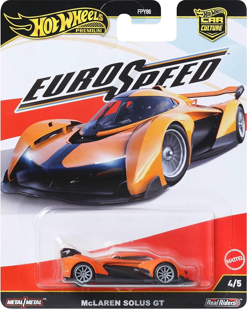 Hot Wheels Premium Euro Speed Set