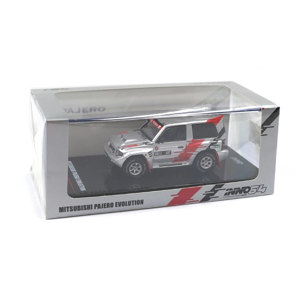Inno Mitsubishi Pajero Evolution Ralliart Silver