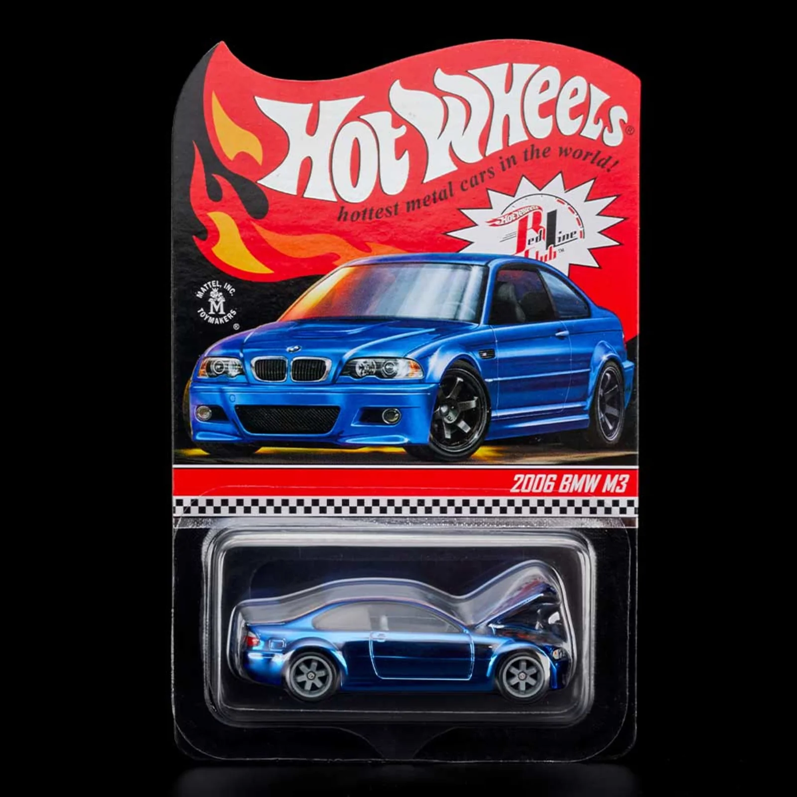 Hot Wheels Red Line Club 2006 BMW M3 - Mavi