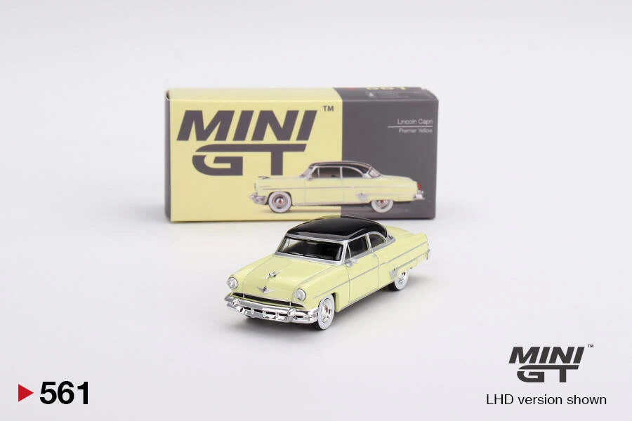 Mini GT Lincoln Capri 1954 Premier Yellow 