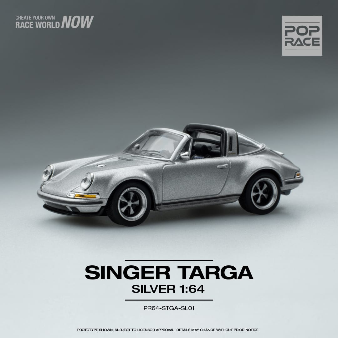 Pop Race Singer Targa Silver