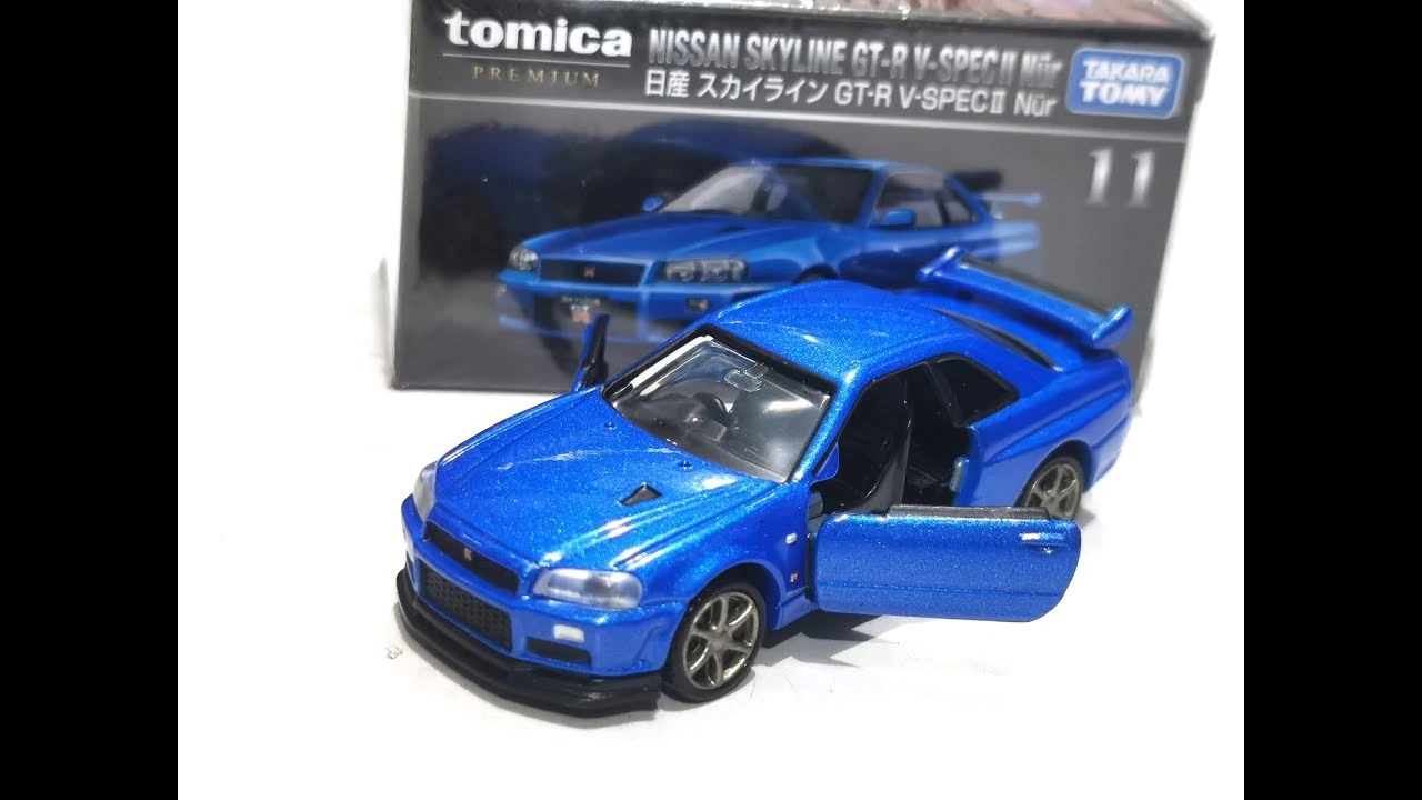 Tomica Nissan Skylıne GT-R V-SPEC II Nür