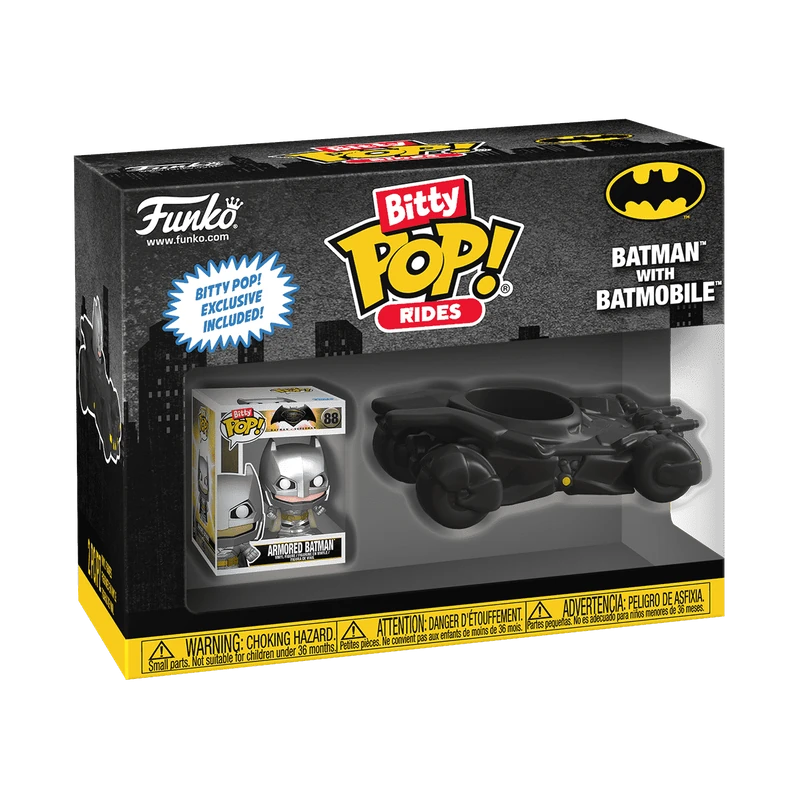 Funko Bitty Pop! Rides Batman With Batmobile