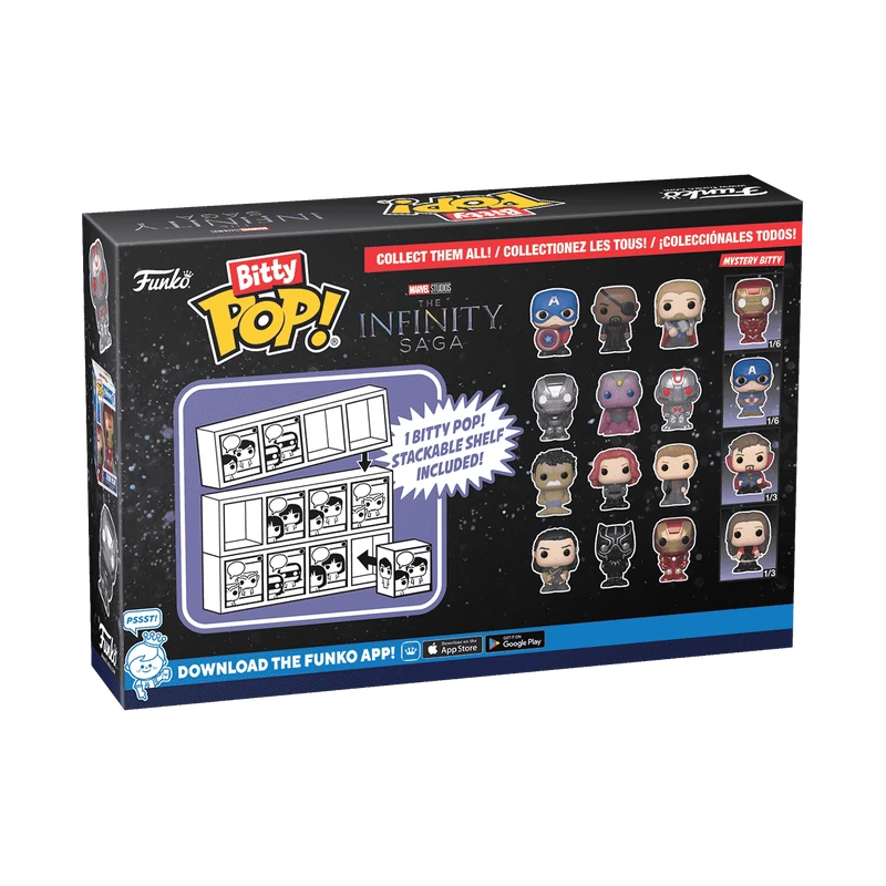 Funko Bitty Pop! Marvel the Infinity Saga 4'lü Paket Seri 2