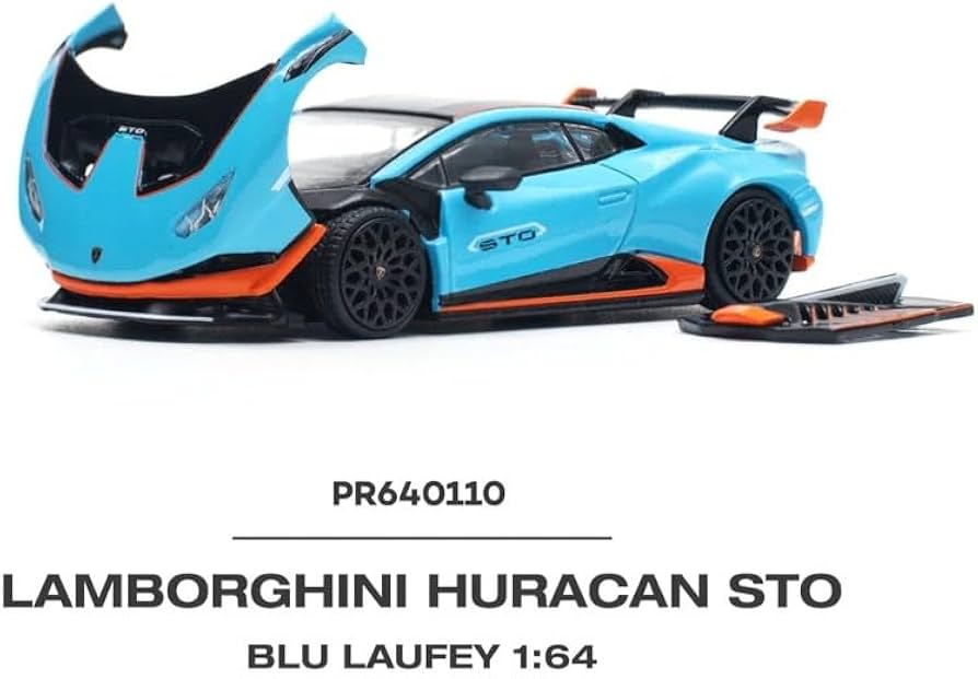 Pop Race Lamborghini Huracan Sto Blue Laufey 