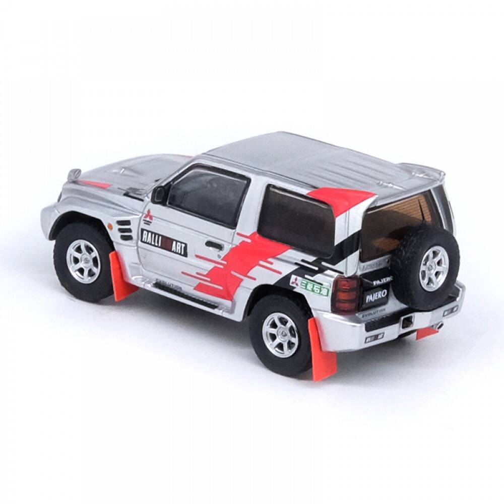 Inno Mitsubishi Pajero Evolution Ralliart Silver