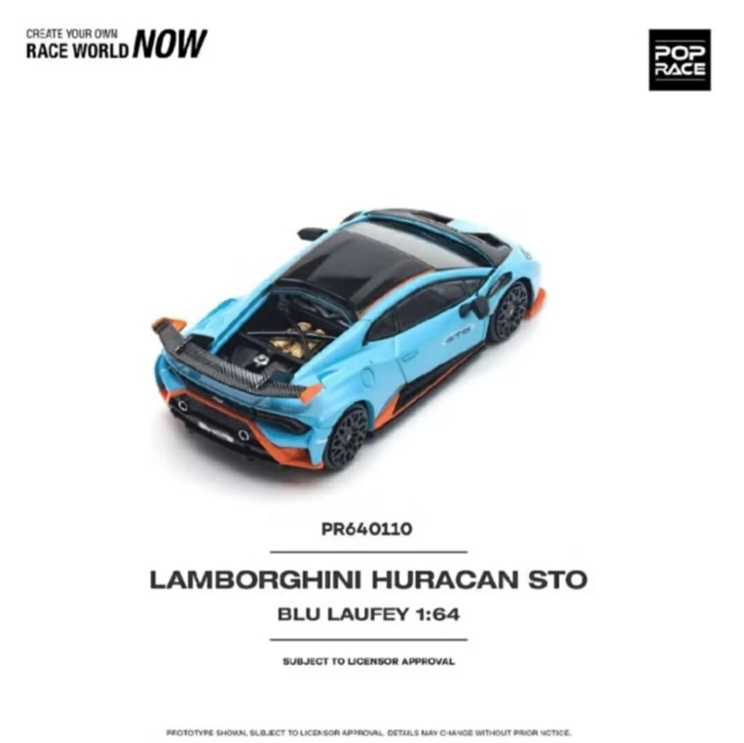 Pop Race Lamborghini Huracan Sto Blue Laufey 
