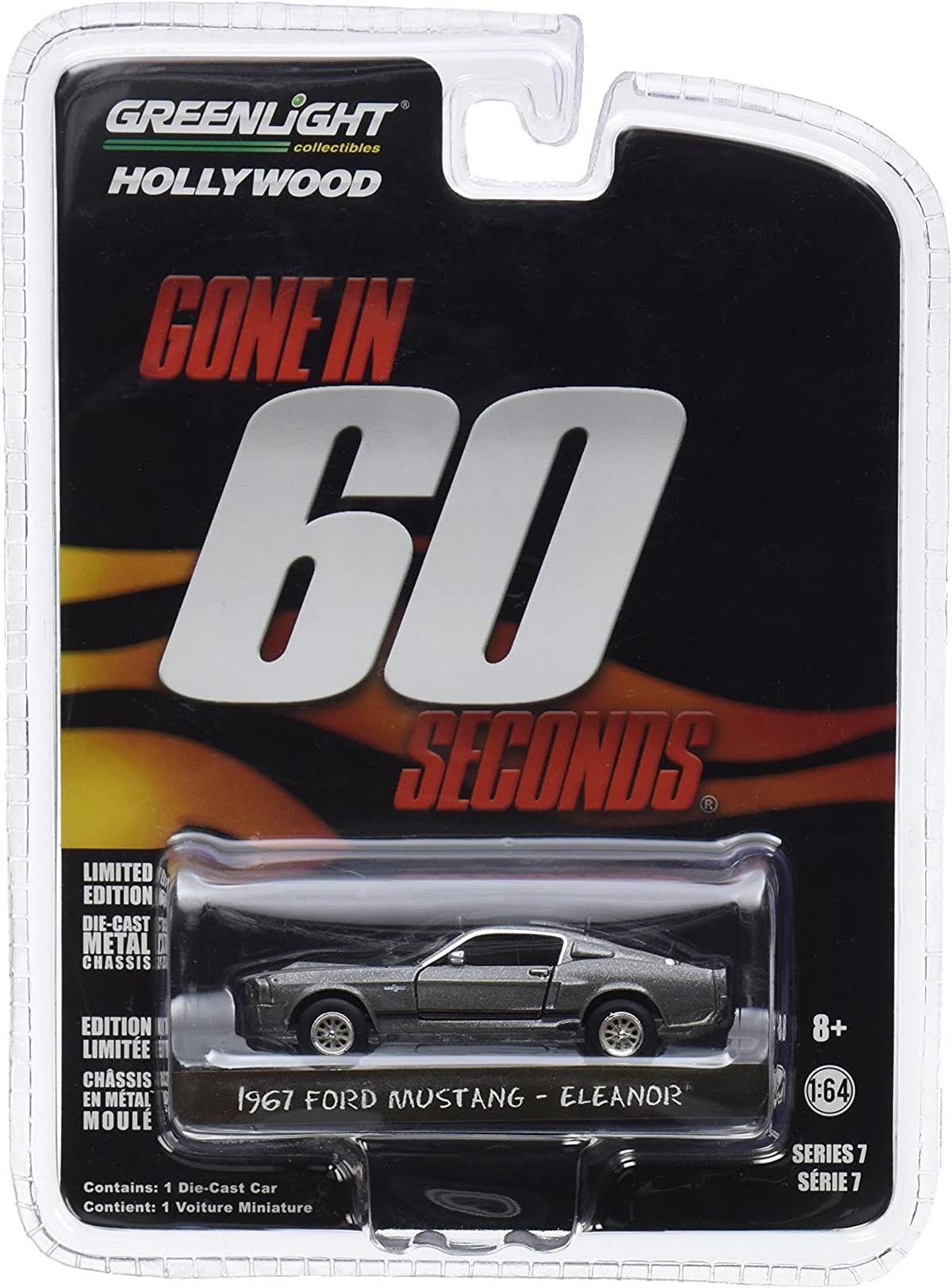 Greenlight Gone In 60 Seconds 1967 Ford Mustang-Eleanor