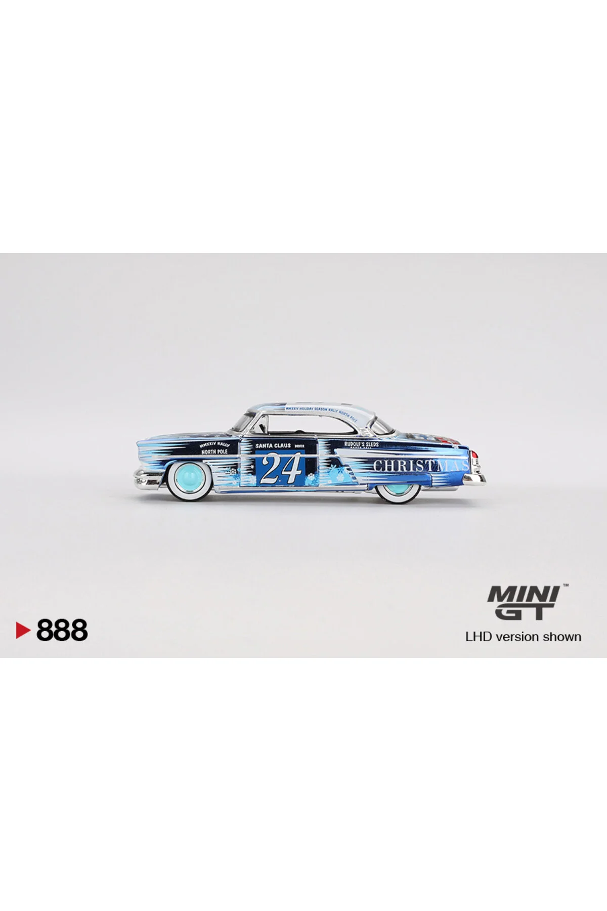 Mini GT Lincoln Capri Christmas Hot Rod By Tim Sadchikov 