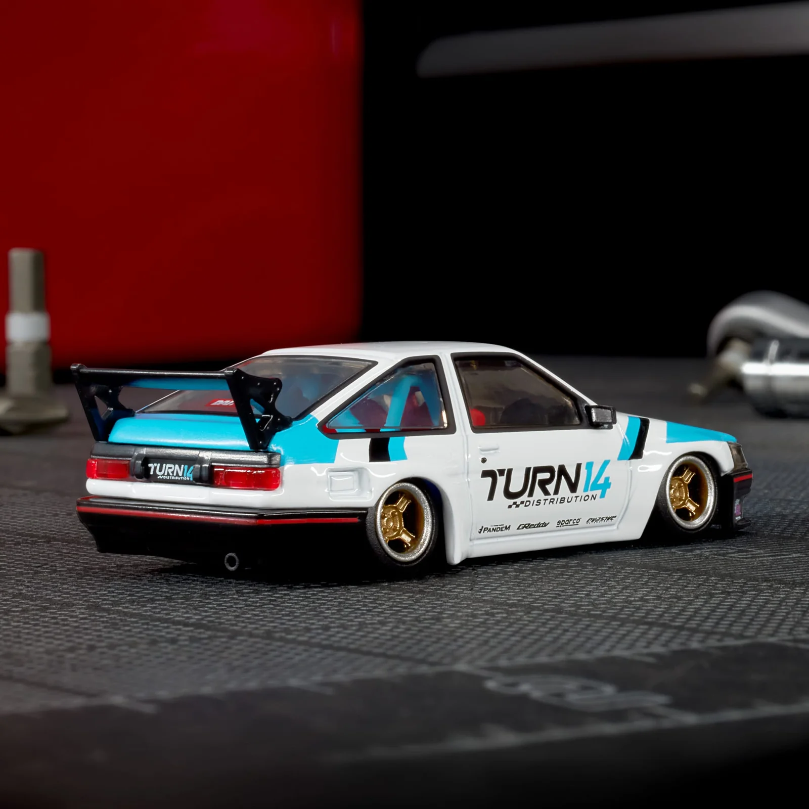Hot Wheels Elite64 1989 Toyota Corolla Levin (AE86) Custom