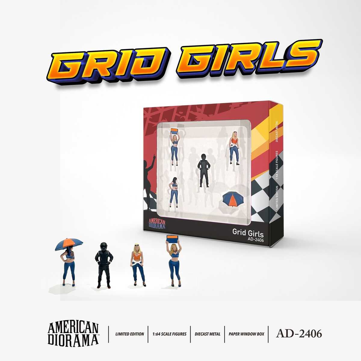American Diorama Grid Girls