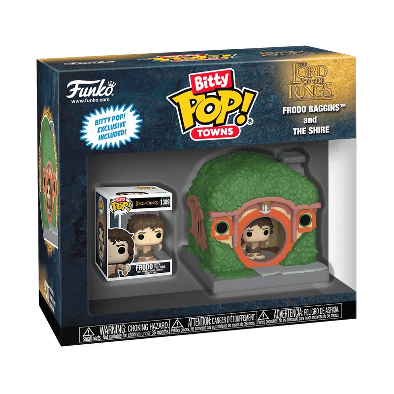 Funko Bitty Pop! Towns Frodo Baggins and The Shire