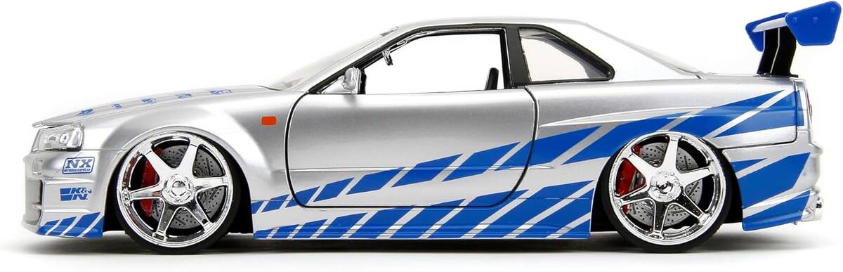 Jada 1:24 Fast&Furious Brian's Nissan Skyline GT-R (R34)