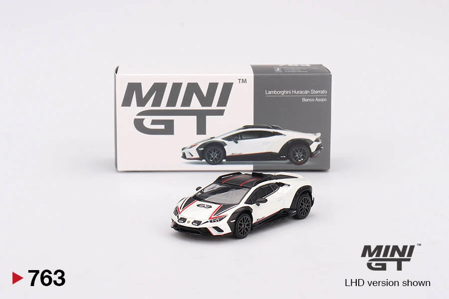 Mini GT Lamborghini Huracán Sterrato Bianco Asopo 