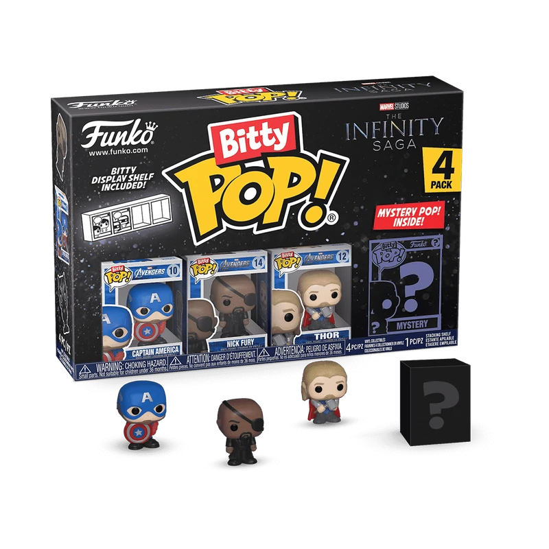 Funko Bitty Pop! Marvel the Infinity Saga 4'lü Paket Seri 1