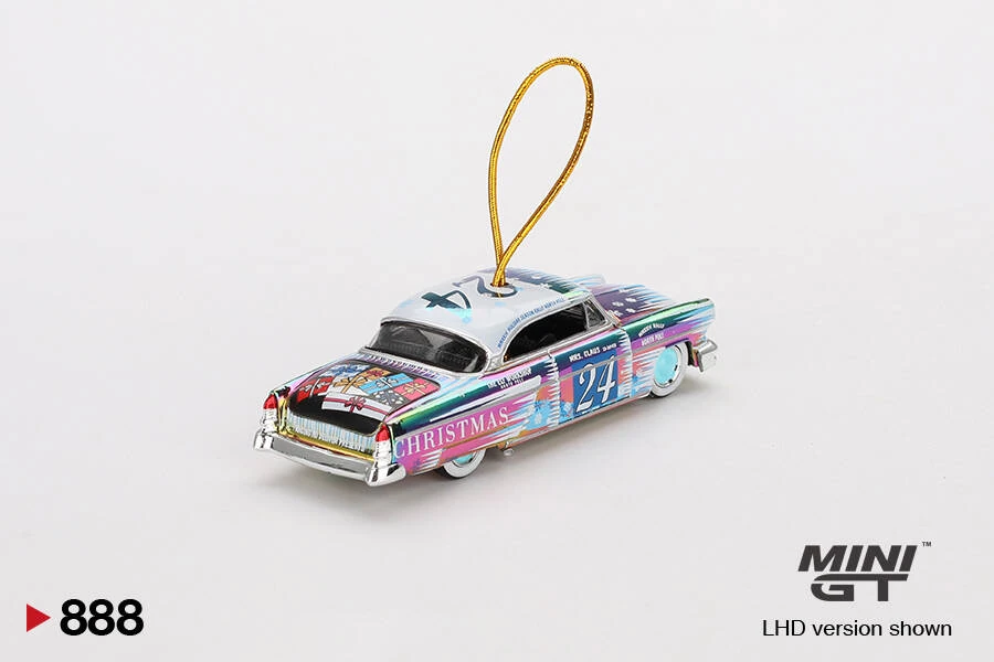 Mini GT Lincoln Capri Christmas Hot Rod by Tim Sadchikov 2024 Christmas Edition 