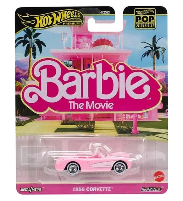 Hot Wheels Premium Barbie The Movie 1956 Corvette