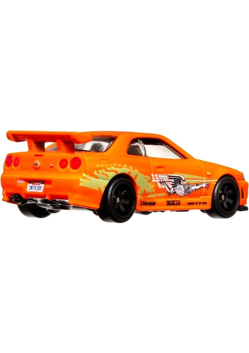 Hot Wheels Premium Fast&Furious Nissan Skyline GT-R (BNR34)