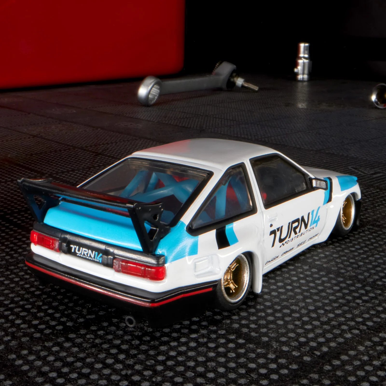 Hot Wheels Elite64 1989 Toyota Corolla Levin (AE86) Custom
