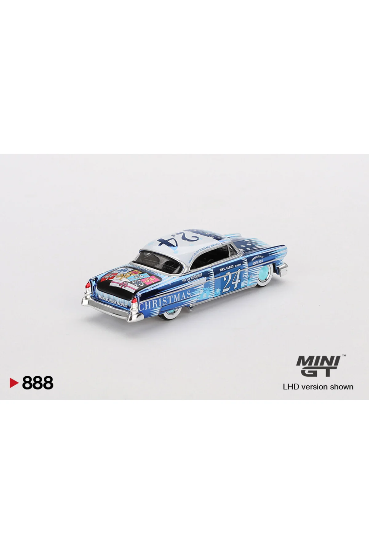 Mini GT Lincoln Capri Christmas Hot Rod By Tim Sadchikov 