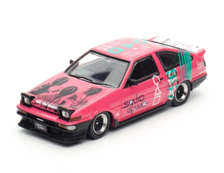 Inno64 Toyota Sprinter Trueno "Squid Game" TMCS Malaysia 2025 INNO64 X TINY