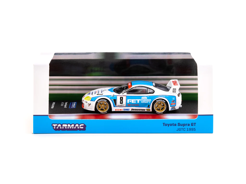 Tarmac Works Toyota Supra GT JGTC 1995 Special Edition- HOBBY64