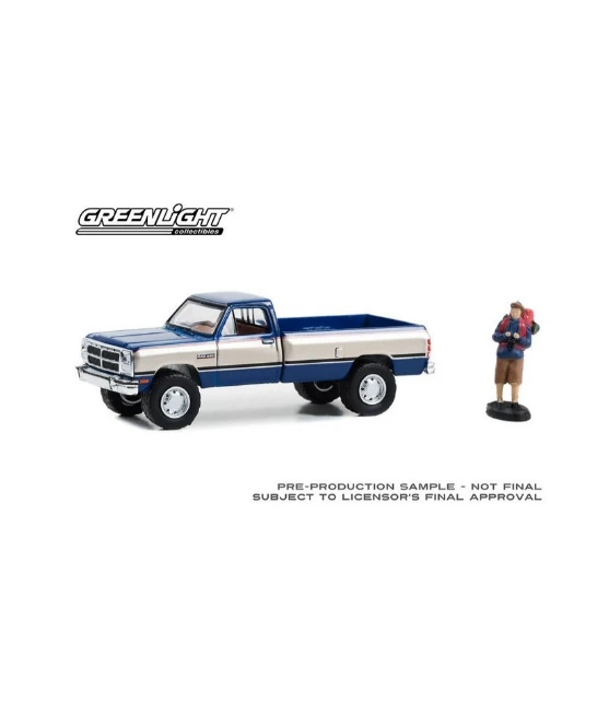 Greenlight The Hobby Shop Series #15 1993 Dodge Ram Power Ram 250 With Backpacker