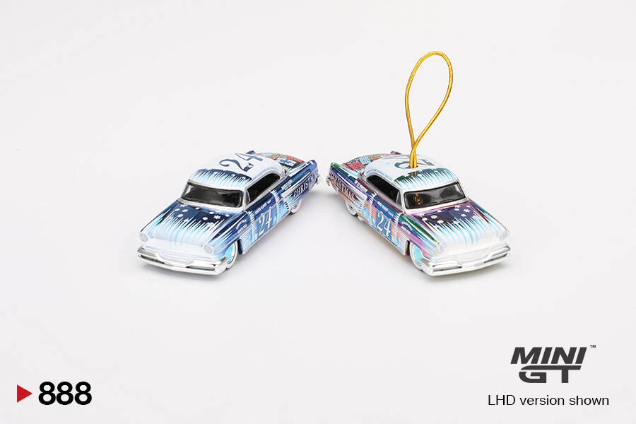 Mini GT Lincoln Capri Christmas Hot Rod by Tim Sadchikov 2024 Christmas Edition 