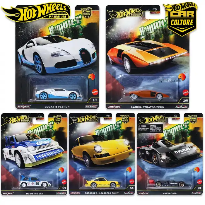 Hot Wheels Premium Set Hammer Drop
