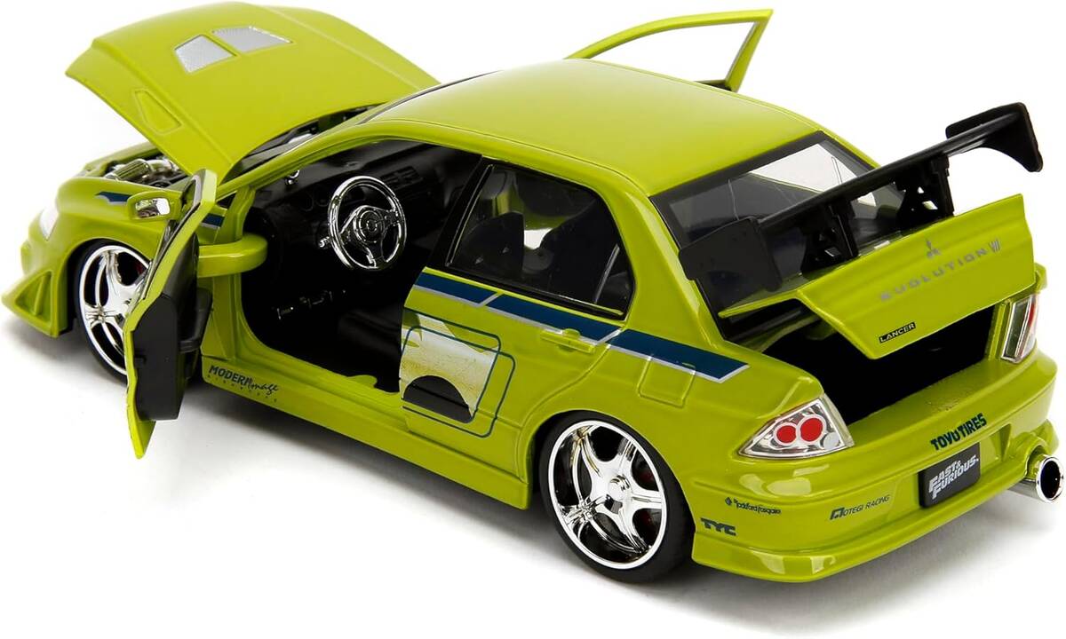 Jada 1:24 Fast&Furious Brian's Mitsubishi Lancer Evolution VII