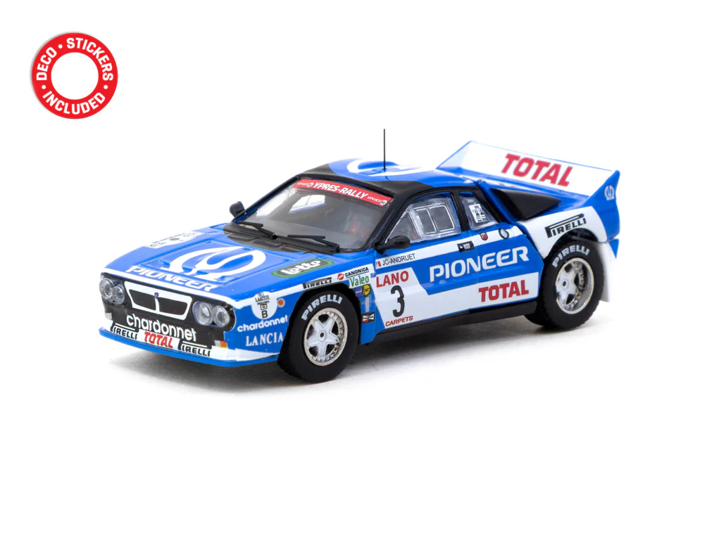 Tarmac Works Lancia 037 Rally Ypres 24 Hours Rally 1983 - HOBBY64