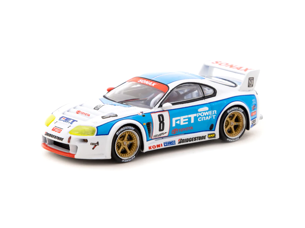 Tarmac Works Toyota Supra GT JGTC 1995 Special Edition- HOBBY64