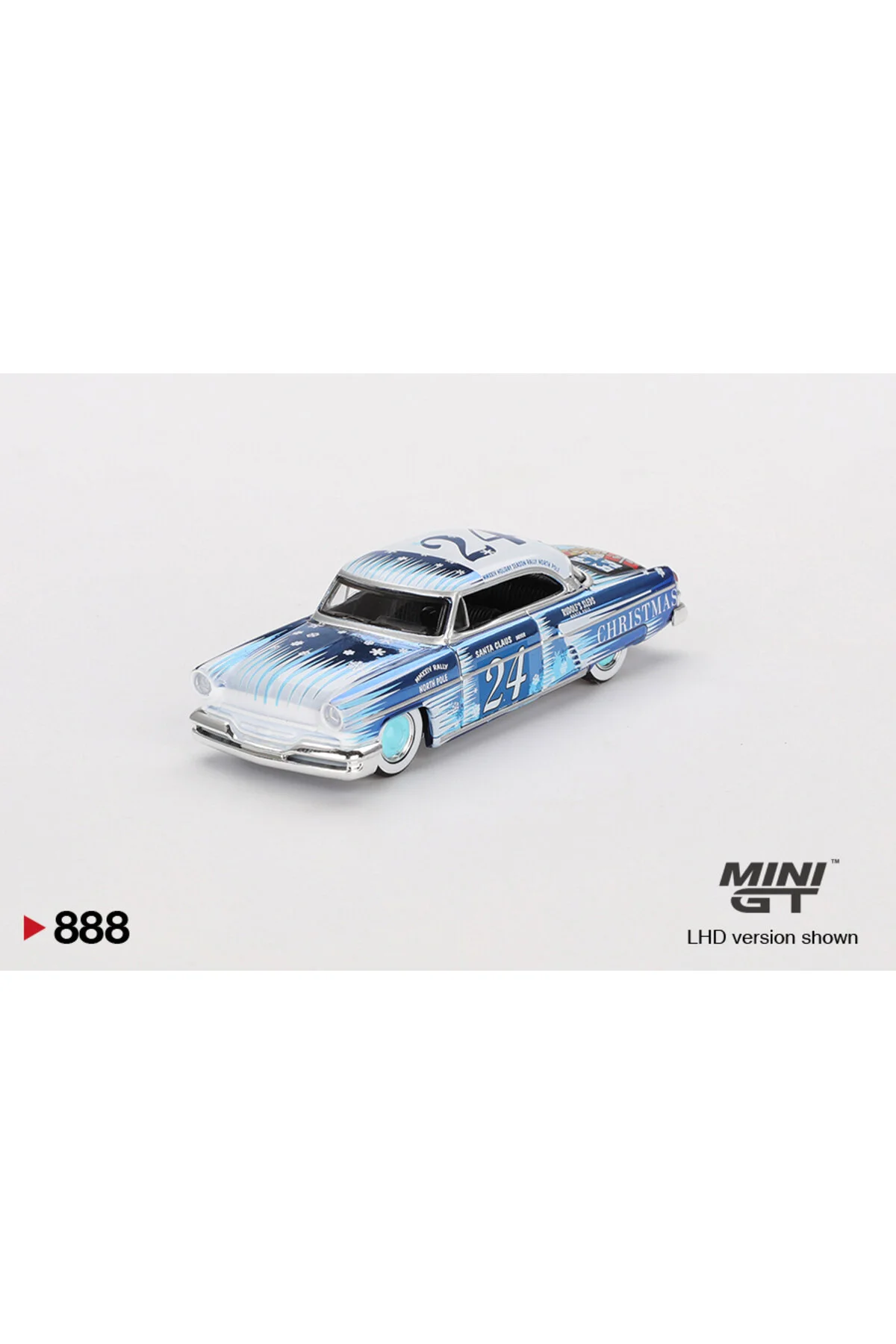 Mini GT Lincoln Capri Christmas Hot Rod By Tim Sadchikov 