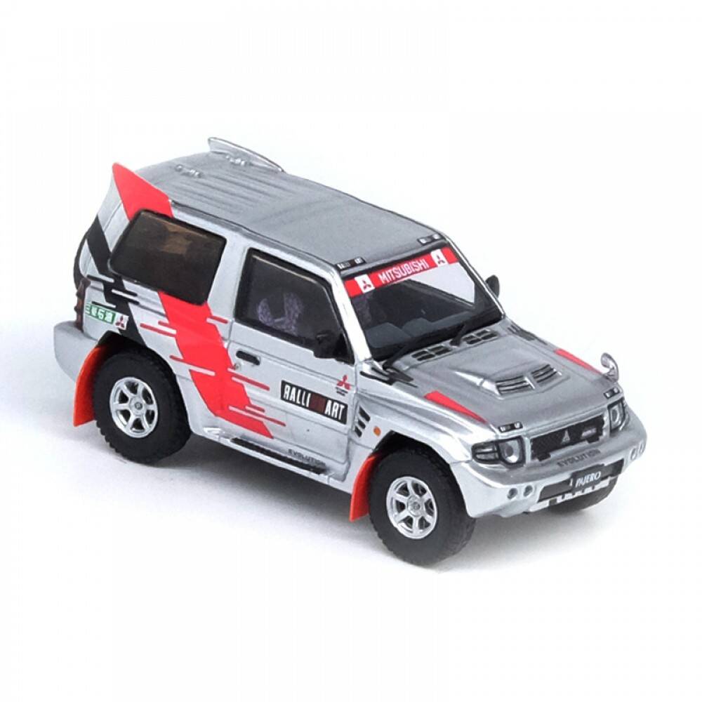 Inno Mitsubishi Pajero Evolution Ralliart Silver