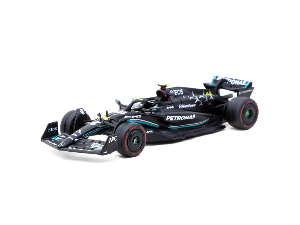 Tarmac Works Mercedes-AMG F1 W14 E Performance Hungarian Grand Prix 2023 Pole Position Lewis Hamilton