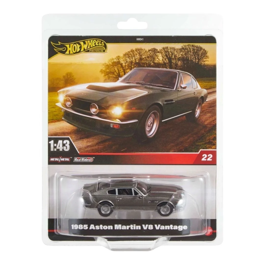 Hot Wheels Premium 1985 Aston Martin V8 Vantage