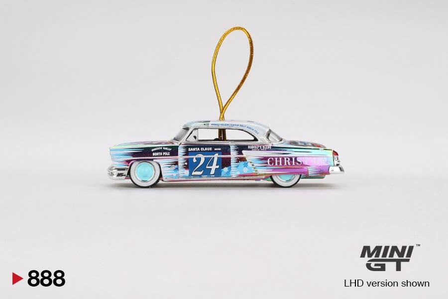 Mini GT Lincoln Capri Christmas Hot Rod by Tim Sadchikov 2024 Christmas Edition 