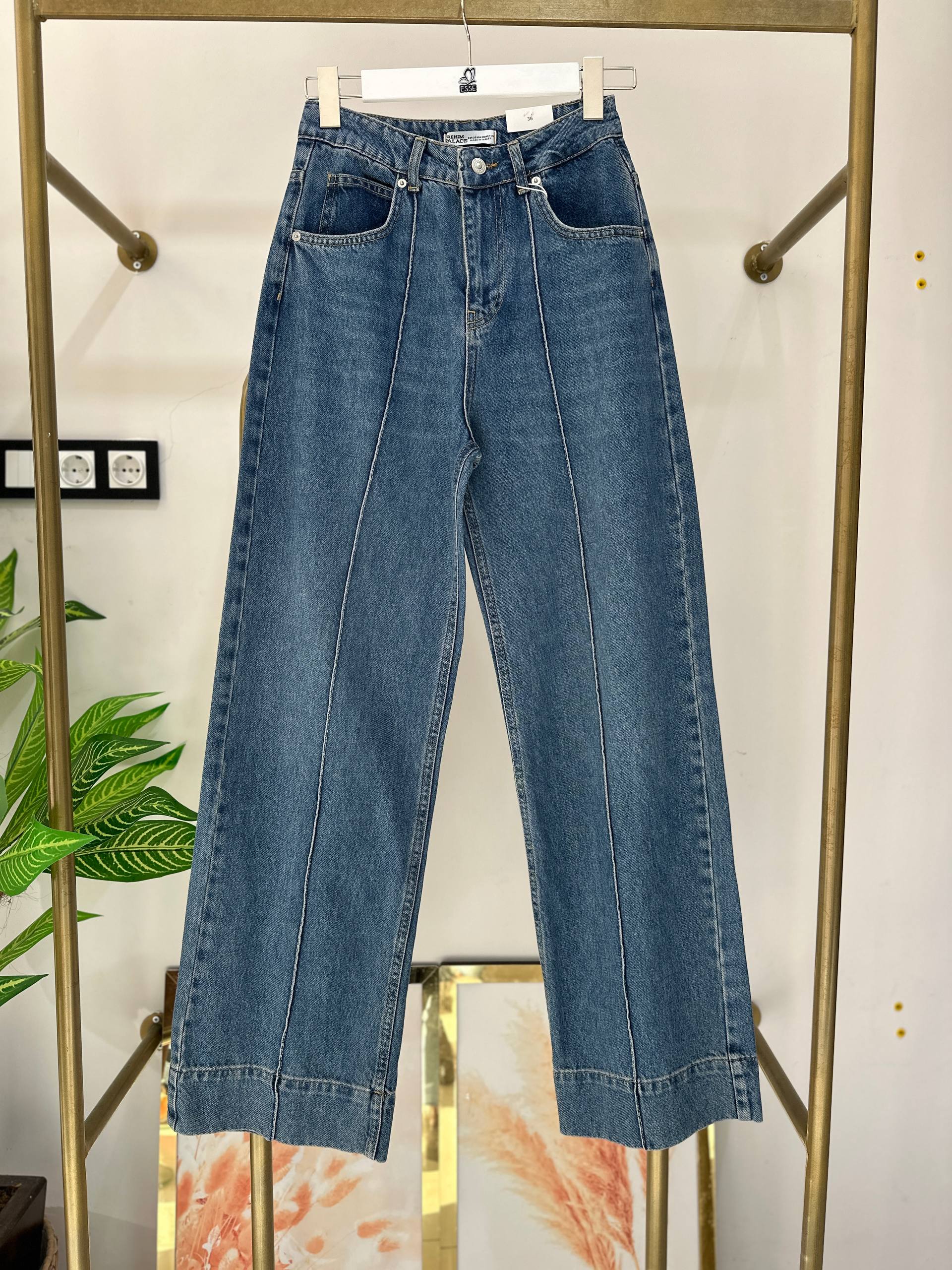 Duble Paça Zr Model Jean - Açık Mavi