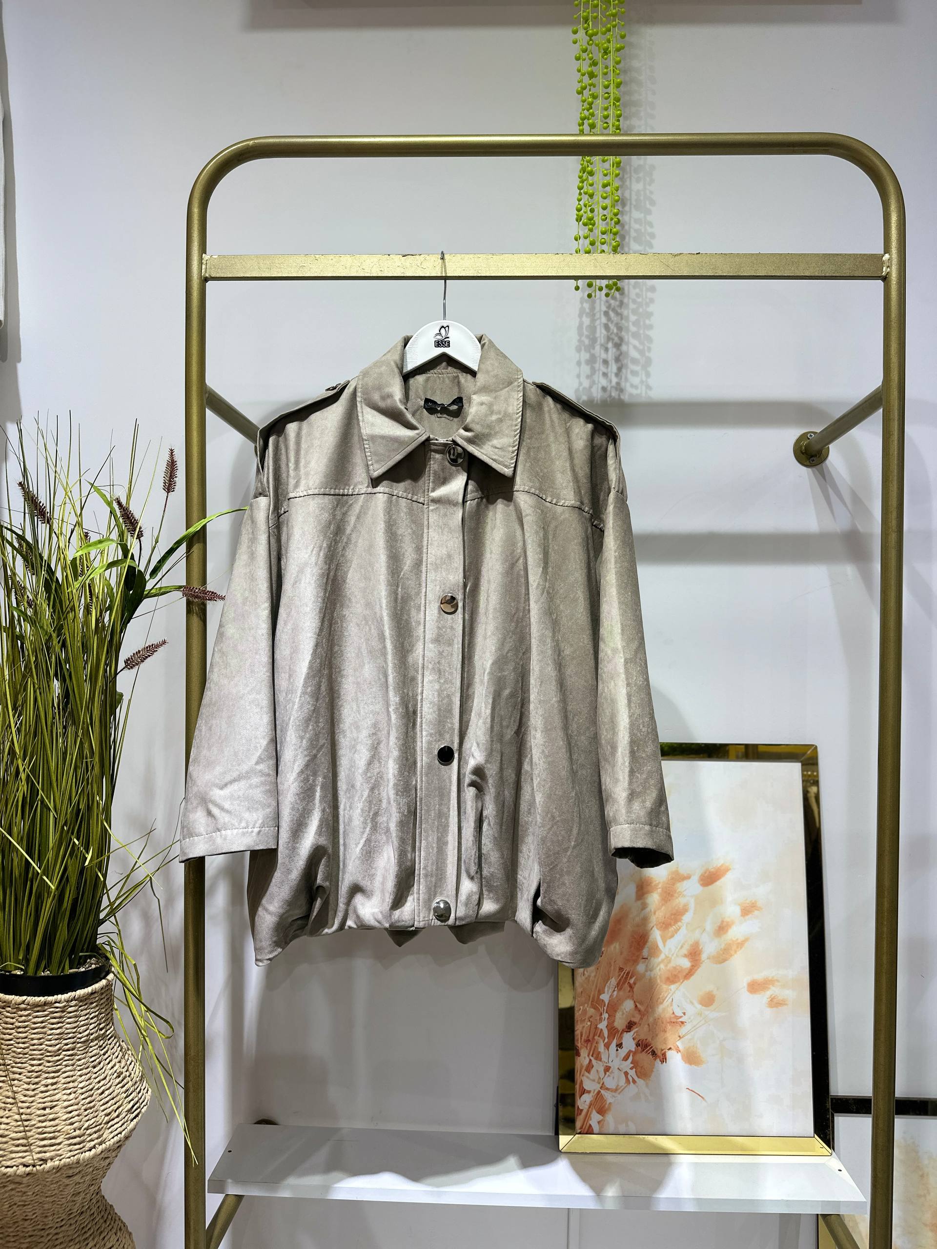 Marka Muadil Haki Ceket - Vizon