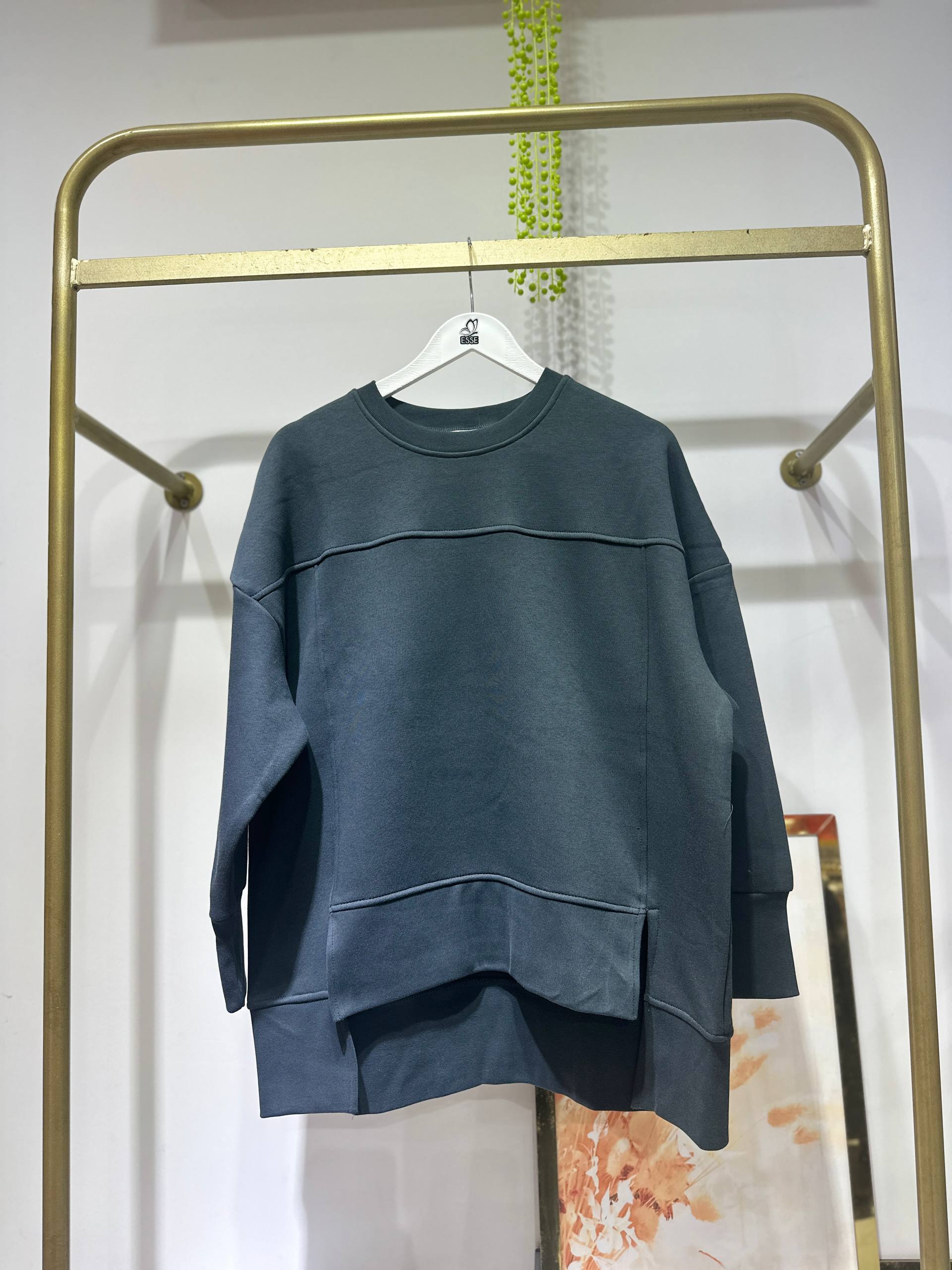 Asi Metrik Kesim Sweat - Antrasit