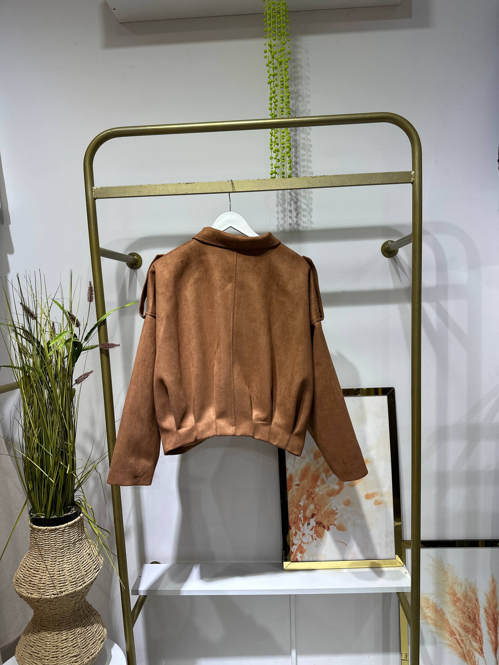 ZRA Model Suet Bomber Ceket