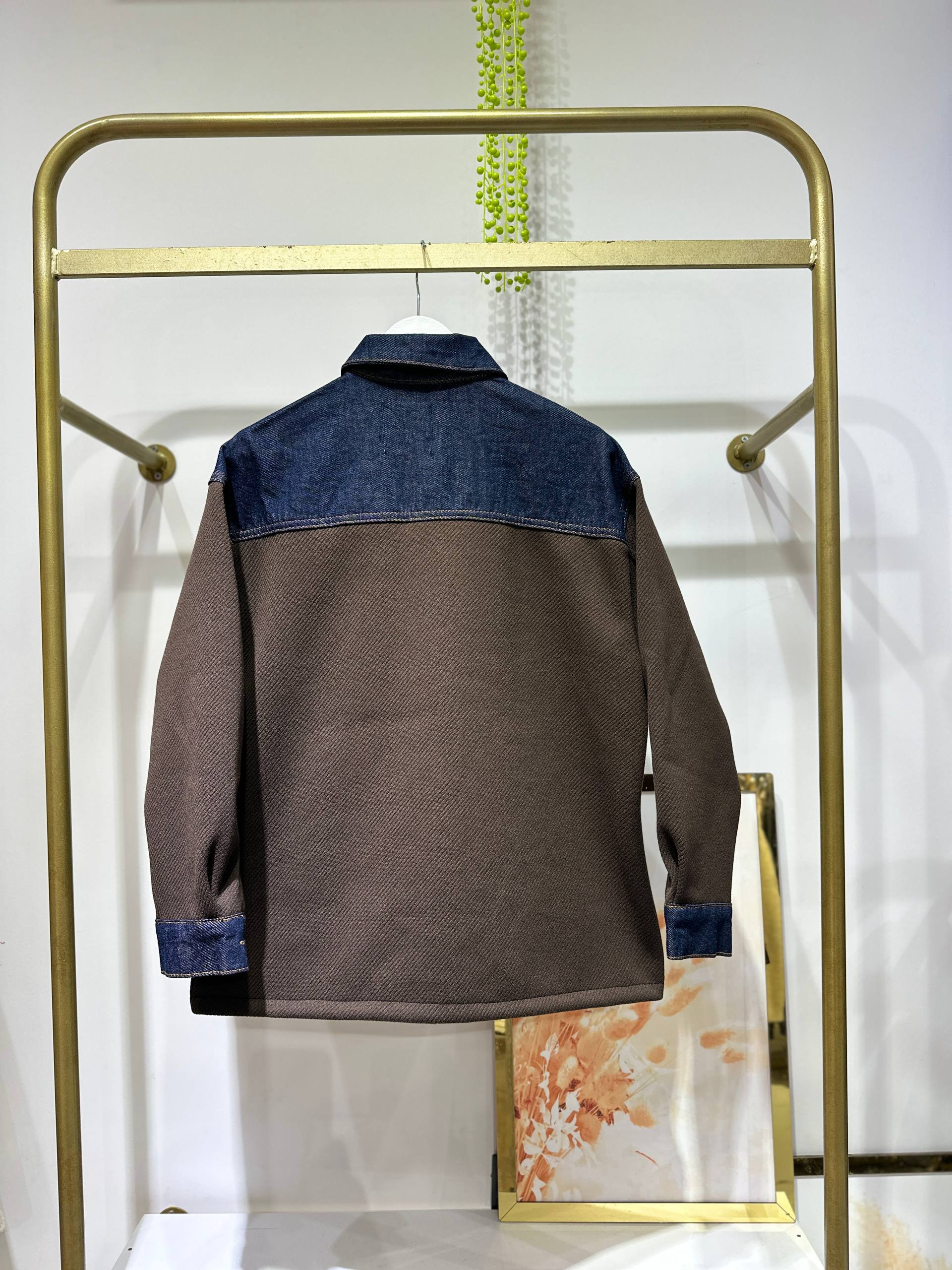 Panka Kot Garnili Gömlek Ceket