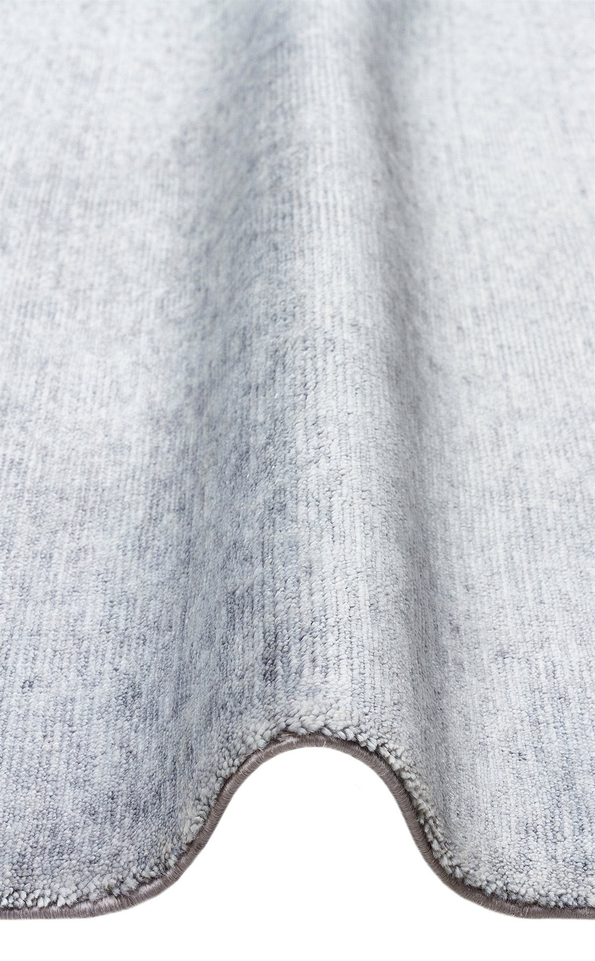TAFTAN Pakistan Overdyed Tarzı Özel Hav Vermeyen ve El Emeği ile Özel Tezgahlarda Üretilen Uşak Halısı - TF PLAIN L GREY