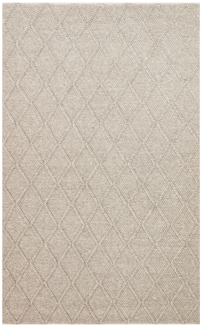 EKO HALI JADE DIAMOND Naturel Kazak Örgü Desenli El Dokuma Örgü Halı - Kahve