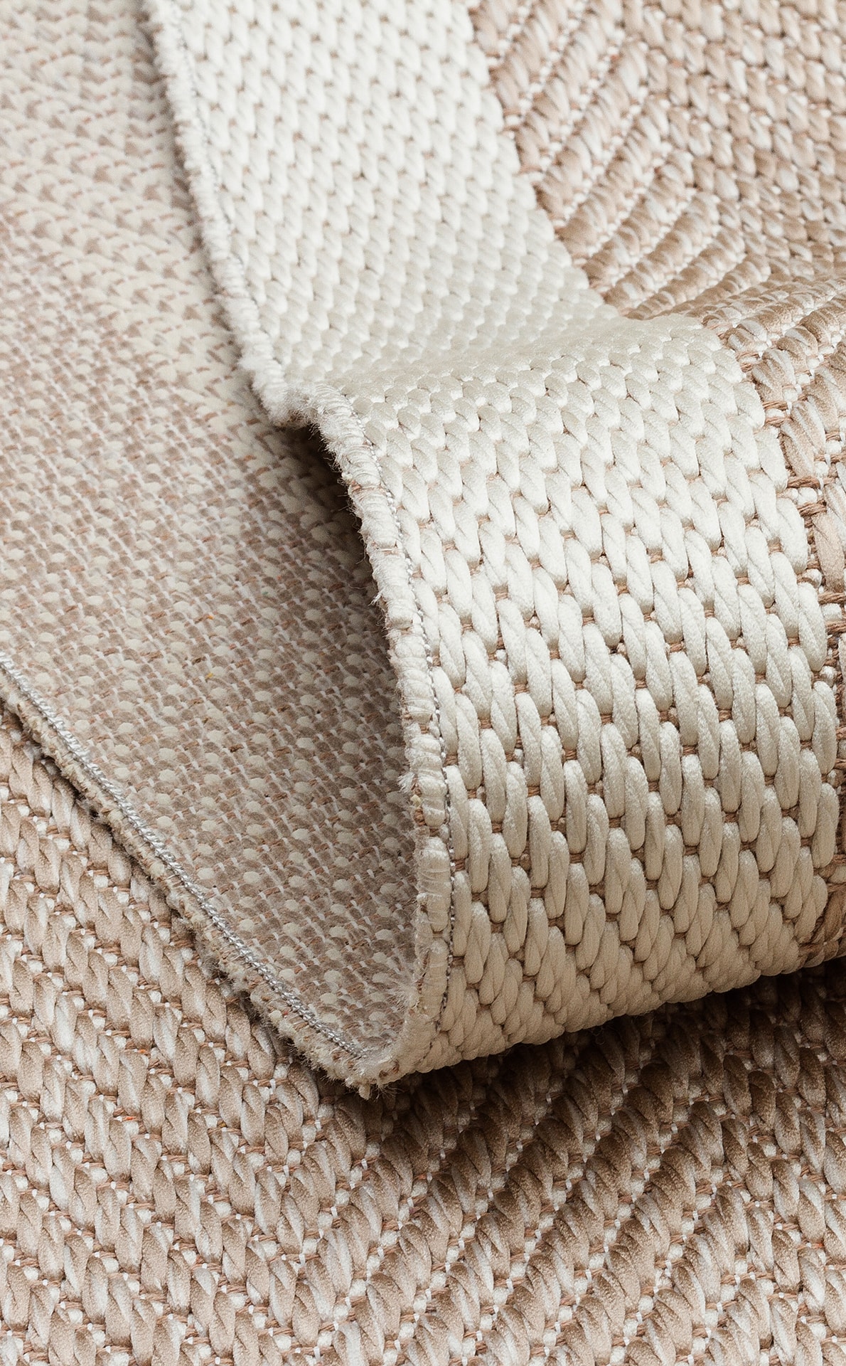 Rugchef Premium Mono Bordürlü | Leke Tutmaz Hav Toz Verme Sisal Mutfak, Salon, Koridor Halısı Makinede Yıkanabilir Halı